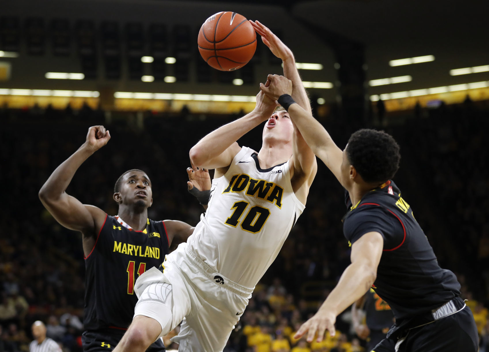 Maryland Iowa Basketball